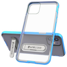 Charger l&#39;image dans la galerie, iPhone 12 Mini Case, PUNKcase [LUCID 3.0 Series] [Slim Fit] Protective Cover w/ Integrated Screen Protector [Blue] (Color in image: Silver)
