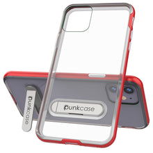 Load image into Gallery viewer, iPhone 12 Case, PUNKcase [LUCID 3.0 Series] [Slim Fit] Protective Cover w/ Integrated Screen Protector [Red] (Color in image: Silver)
