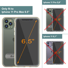 Load image into Gallery viewer, iPhone 11 Pro Max Case, PUNKcase [LUCID 3.0 Series] [Slim Fit] Armor Cover w/ Integrated Screen Protector [Gold] (Color in image: Teal)
