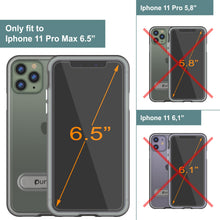 Load image into Gallery viewer, iPhone 11 Pro Max Case, PUNKcase [LUCID 3.0 Series] [Slim Fit] Armor Cover w/ Integrated Screen Protector [Grey] (Color in image: Teal)
