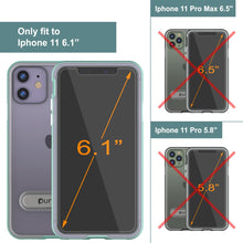 Load image into Gallery viewer, iPhone 12 Case, PUNKcase [LUCID 3.0 Series] [Slim Fit] Protective Cover w/ Integrated Screen Protector [Teal] (Color in image: Silver)
