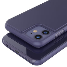 Load image into Gallery viewer, Punkcase iPhone 11 / XI Reflector Case Protective Flip Cover [Purple] (Color in image: Silver)
