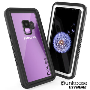 Galaxy S9 PLUS Waterproof Case, Punkcase [Extreme Series] [Slim Fit] [IP68 Certified] [Shockproof] [Snowproof] [Dirproof] Armor Cover [White] 