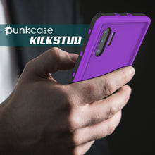 Load image into Gallery viewer, PunkCase Galaxy Note 10 Waterproof Case, [KickStud Series] Armor Cover [Purple] (Color in image: Red)
