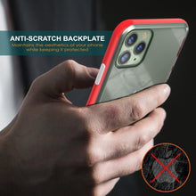 Charger l&#39;image dans la galerie, iPhone 12 Pro Case, PUNKcase [LUCID 3.0 Series] [Slim Fit] Protective Cover w/ Integrated Screen Protector [Red] (Color in image: Rose Gold)
