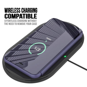 Punkcase iPhone 11 / XI Reflector Case Protective Flip Cover [Purple] 