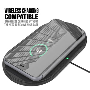 Punkcase iPhone 11 / XI Reflector Case Protective Flip Cover [Silver] 