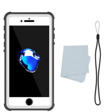 Charger l&#39;image dans la galerie, Apple iPhone 8 Waterproof Case, PUNKcase CRYSTAL White W/ Attached Screen Protector  | Warranty (Color in image: Purple)
