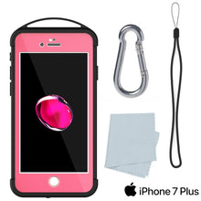 Load image into Gallery viewer, iPhone 7+ Plus Waterproof Case, Punkcase ALPINE Series, Pink | Heavy Duty Armor Cover (Color in image: light green)
