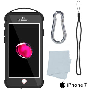 iPhone SE (4.7") Waterproof Case, Punkcase ALPINE Series, Black | Heavy Duty Armor Cover (Color in image: light green)