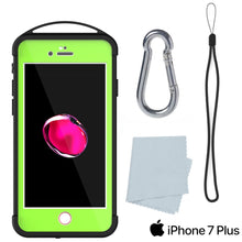 Charger l&#39;image dans la galerie, iPhone 8+ Plus Waterproof Case, Punkcase ALPINE Series, Light Green | Heavy Duty Armor Cover (Color in image: pink)
