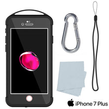 Load image into Gallery viewer, iPhone 7+ Plus Waterproof Case, Punkcase ALPINE Series, Black | Heavy Duty Armor Cover (Color in image: light green)
