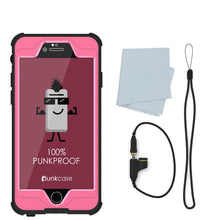 Load image into Gallery viewer, iPhone 6S+/6+ Plus Waterproof Case, PUNKcase StudStar Pink w/ Attached Screen Protector | Warranty (Color in image: red)
