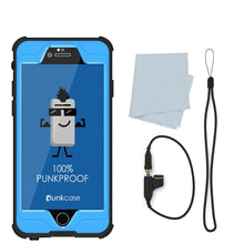 Load image into Gallery viewer, iPhone 6s/6 Waterproof Case, PunkCase StudStar Light Blue w/ Attached Screen Protector | Warranty (Color in image: purple)
