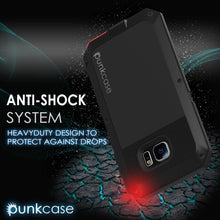 Load image into Gallery viewer, Galaxy S6 EDGE  Case, PUNKcase Metallic Black Shockproof  Slim Metal (Color in image: gold)
