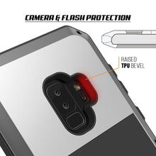 Charger l'image dans la galerie, Galaxy S9 Plus Metal Case, Heavy Duty Military Grade Rugged Armor Cover [shock proof] Hybrid Full Body Hard Aluminum &amp; TPU Design [non slip] W/ Prime Drop Protection for Samsung Galaxy S9 Plus [Silver] (Color in image: Neon)
