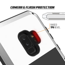 Charger l'image dans la galerie, Galaxy S9 Plus Metal Case, Heavy Duty Military Grade Rugged Armor Cover [shock proof] Hybrid Full Body Hard Aluminum &amp; TPU Design [non slip] W/ Prime Drop Protection for Samsung Galaxy S9 Plus [White] (Color in image: Neon)
