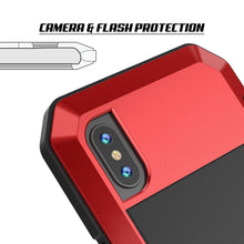 Load image into Gallery viewer, iPhone X Metal Case, Heavy Duty Military Grade Rugged Armor Cover [shock proof] Hybrid Full Body Hard Aluminum &amp; TPU Design (Color in image: Gold)
