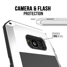 Load image into Gallery viewer, CAMERA &amp; FLASH PROTECTION RAISED TPU BEVEL (Color in image: black)

