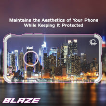 Load image into Gallery viewer, iPhone 7 Case, Punkcase [BLAZE SERIES] Protective Cover W/ PunkShield Screen Protector [Shockproof] [Slim Fit] for Apple iPhone [Silver] (Color in image: Red)
