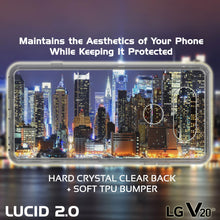 Load image into Gallery viewer, LG v20 Case Punkcase® LUCID 2.0 Crystal Black Series w/ PUNK SHIELD Glass Screen Protector | Ultra Fit (Color in image: pink)
