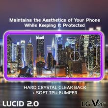 Load image into Gallery viewer, LG v20 Case Punkcase® LUCID 2.0 Purple Series w/ PUNK SHIELD Glass Screen Protector | Ultra Fit (Color in image: teal)
