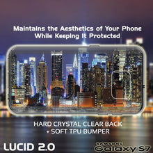 Load image into Gallery viewer, S7 Case Punkcase® LUCID 2.0 Crystal Black Series w/ PUNK SHIELD Glass Screen Protector | Ultra Fit (Color in image: clear)
