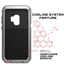 Charger l'image dans la galerie, Galaxy S9 Plus Metal Case, Heavy Duty Military Grade Rugged Armor Cover [shock proof] Hybrid Full Body Hard Aluminum &amp; TPU Design [non slip] W/ Prime Drop Protection for Samsung Galaxy S9 Plus [Silver] (Color in image: White)
