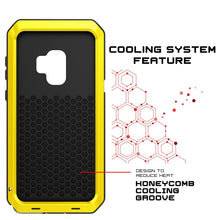 Charger l'image dans la galerie, Galaxy S9 Plus Metal Case, Heavy Duty Military Grade Rugged Armor Cover [shock proof] Hybrid Full Body Hard Aluminum &amp; TPU Design [non slip] W/ Prime Drop Protection for Samsung Galaxy S9 Plus [Neon] (Color in image: White)
