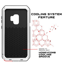 Charger l'image dans la galerie, Galaxy S9 Plus Metal Case, Heavy Duty Military Grade Rugged Armor Cover [shock proof] Hybrid Full Body Hard Aluminum &amp; TPU Design [non slip] W/ Prime Drop Protection for Samsung Galaxy S9 Plus [White] (Color in image: Gold)
