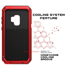 Charger l'image dans la galerie, Galaxy S9 Plus Metal Case, Heavy Duty Military Grade Rugged Armor Cover [shock proof] Hybrid Full Body Hard Aluminum &amp; TPU Design [non slip] W/ Prime Drop Protection for Samsung Galaxy S9 Plus [Red] (Color in image: White)
