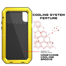 Charger l'image dans la galerie, iPhone X Metal Case, Heavy Duty Military Grade Rugged Armor Cover [shock proof] Hybrid Full Body Hard Aluminum &amp; TPU Design (Color in image: Silver)

