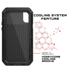 Charger l'image dans la galerie, iPhone X Metal Case, Heavy Duty Military Grade Rugged Black Armor Cover [shock proof] Hybrid Full Body Hard Aluminum &amp; TPU Design (Color in image: White)
