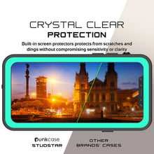 Load image into Gallery viewer, iPhone X Waterproof IP68 Case, Punkcase [Teal] [StudStar Series] [Slim Fit] [Dirtproof] (Color in image: black)
