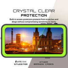 Load image into Gallery viewer, iPhone X Waterproof IP68 Case, Punkcase [Light green] [StudStar Series] [Slim Fit] [Dirtproof] (Color in image: black)
