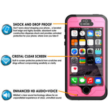 Load image into Gallery viewer, iPhone 5S/5 Waterproof Case, PunkCase StudStar Pink Case Water/Shock/Dirt Proof | Lifetime Warranty (Color in image: light blue)
