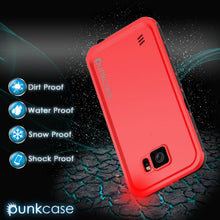 Load image into Gallery viewer, Galaxy S6 Waterproof Case PunkCase StudStar Red Thin 6.6ft Underwater IP68 Shock/Dirt/Snow Proof (Color in image: teal)
