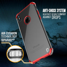 Charger l&#39;image dans la galerie, iPhone X Case, Punkcase [BLAZE SERIES] Protective Cover W/ PunkShield Screen Protector [Shockproof] [Slim Fit] for Apple iPhone 10 [Red] (Color in image: Rosegold)
