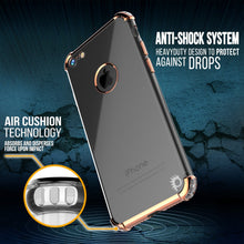 Charger l&#39;image dans la galerie, iPhone 8 Case, Punkcase [BLAZE SERIES] Protective Cover W/ PunkShield Screen Protector [Shockproof] [Slim Fit] for Apple iPhone [Red] (Color in image: Gold)
