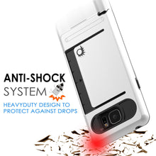 Charger l&#39;image dans la galerie, Galaxy Note 5 Case PunkCase CLUTCH White Series Slim Armor Soft Cover Case w/ Tempered Glass (Color in image: Gold)
