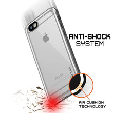 Charger l&#39;image dans la galerie, Apple iPhone SE (4.7&quot;) Waterproof Case, PUNKcase CRYSTAL Black W/ Attached Screen Protector  | Warranty (Color in image: Light Blue)
