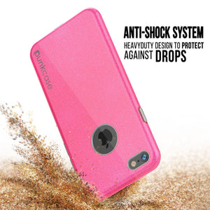 iPhone SE (4.7") Case, Punkcase Galactic 2.0 Series Ultra Slim Protective Armor TPU Cover [Pink] (Color in image: silver)