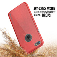 Charger l&#39;image dans la galerie, iPhone 8 Case, Punkcase Galactic 2.0 Series Ultra Slim Protective Armor TPU Cover [Red] (Color in image: pink)
