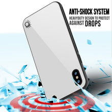 Load image into Gallery viewer, iPhone X Case, Punkcase GlassShield Ultra Thin Protective 9H Full Body Tempered Glass Cover W/ Drop Protection &amp; Non Slip Grip for Apple iPhone 10 [White] (Color in image: Blue)
