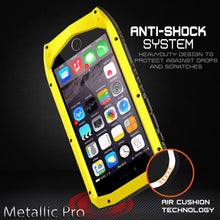 Charger l'image dans la galerie, iPhone 6s/6 Case, Punkcase Metallic PRO Neon Series Cover W/ Attached Screen Protector | Touch-ID (Color in image: White)
