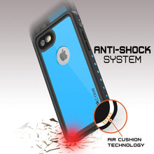 Charger l&#39;image dans la galerie, iPhone SE (4.7&quot;) Waterproof Case, Punkcase [Light Blue] [StudStar Series]  [Slim Fit] [IP68 Certified] [Dirt/Snow Proof] (Color in image: pink)
