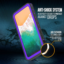 Load image into Gallery viewer, iPhone X Waterproof IP68 Case, Punkcase [Purple] [StudStar Series] [Slim Fit] [Dirtproof] (Color in image: light green)
