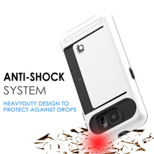Charger l'image dans la galerie, Galaxy S6 EDGE Plus Case PunkCase CLUTCH White Series Slim Armor Soft Cover Case w/ Screen Protector (Color in image: Silver)
