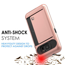 Load image into Gallery viewer, Galaxy S7 EDGE Case PunkCase CLUTCH Rose Gold Series Slim Armor Soft Cover Case w/ Screen Protector (Color in image: Black)
