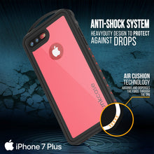 Load image into Gallery viewer, iPhone 7+ Plus Waterproof Case, Punkcase ALPINE Series, Pink | Heavy Duty Armor Cover (Color in image: purple)
